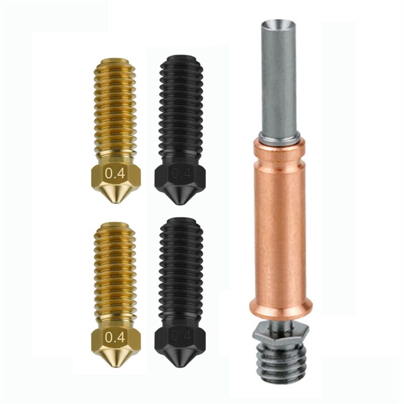 Image of Für 3 Teile Bimetall Heat Break Messing Düse Upgrades Throat Throats Hot End 3D Drucker Zubehör