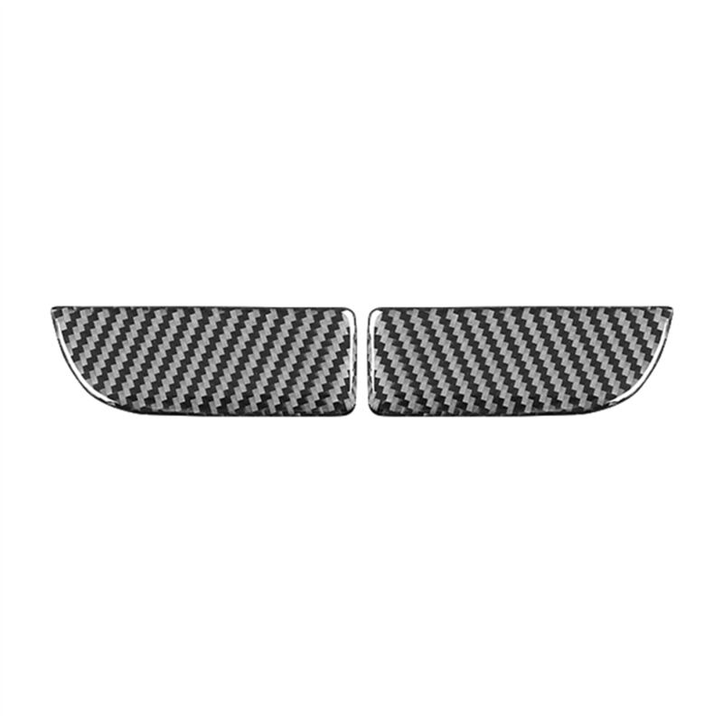 Image of Für A3 S3 8P 2006 2007 Carbon Fiber Auto Handschuh Box Griff Abdeckung Aufkleber Innen Accessoire