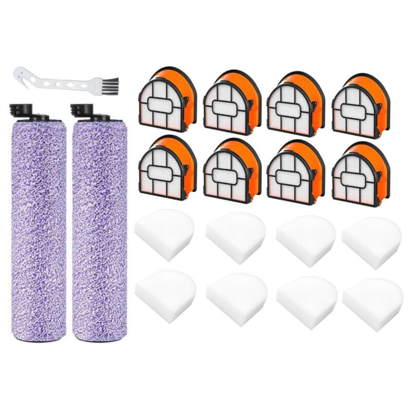 Image of Für AW201 AW302 WD201 WD100 WD200 WD101 WD200C WD201C WD101C Staubsauger Teile Pinsel Roller Filter
