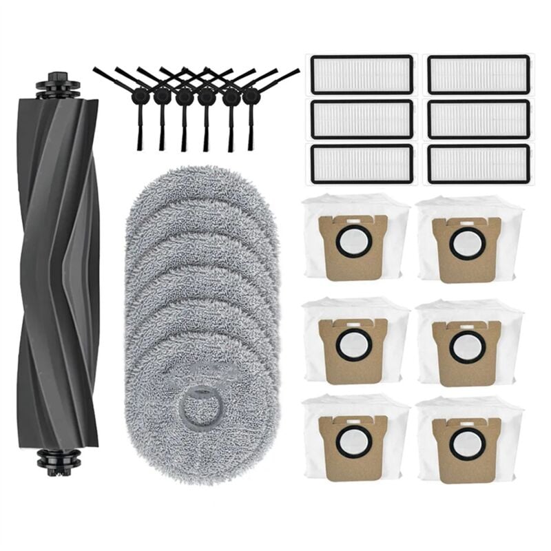Image of Für Bot L20 Ultra Wichtigsten Seite Pinsel Mopp Tücher Filter Staub Taschen