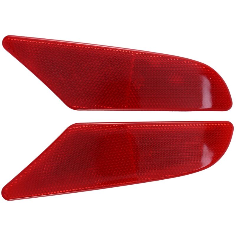 Image of Für C27 2017 2018 2019 Rot Kunststoff Hinten Schwanz Nebel Lampe Licht Warnung Reflektor Trim