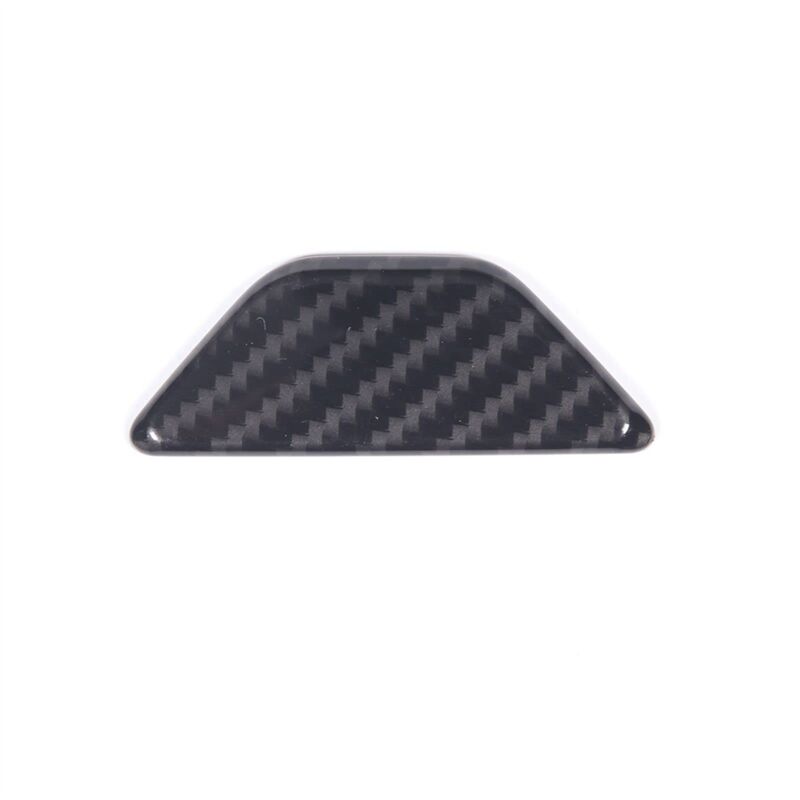Image of Für C8 2020-2023 Auto Armlehne Box Schalter Taste Rahmen Abdeckung Trim Zubehör abs Carbon Faser