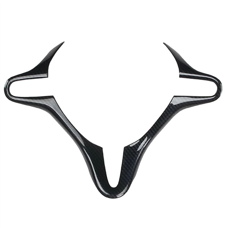 Image of Für die 8. Generation 2006 2007 2008 2009 2010 2011 Carbon Fiber Innenlenkradabdeckung Trim