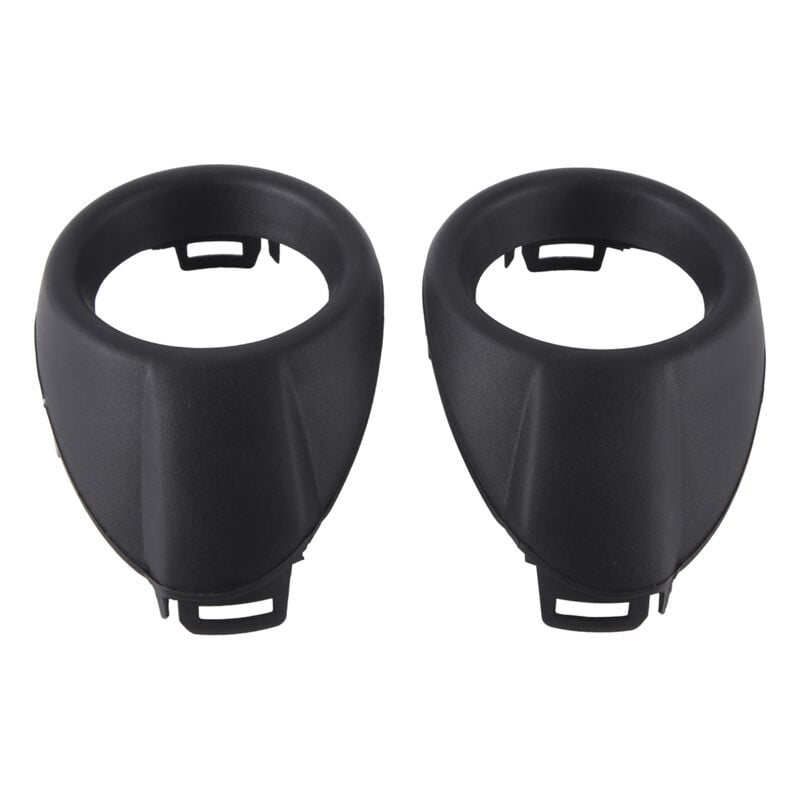 Image of Für Focus 3 III 2012-2014 Front Stoßstange Nebel Licht Abdeckung Blenden Gehäuse Trim-Schwarz