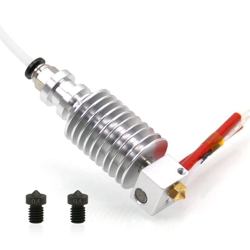 Image of FüR I3 Hotend 12V mit 2 StüCk GehäRtetem Stahl 0.4Mm für V6 DüSen Extruder 3D Print