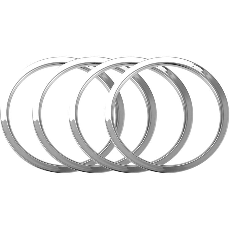 Image of Tlily - für J11 2014-2018 Chrom Auto Lautsprecher Ring Form Aufkleber Innen Rahmen Abdeckung Teile