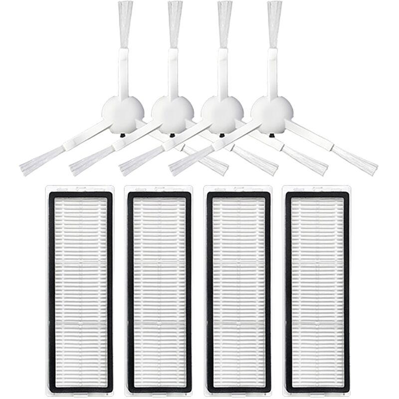 Image of Für Mijia Kehr Ziehen Roboter Filter Seite Pinsel Zubehör Kit Ersatz Teile