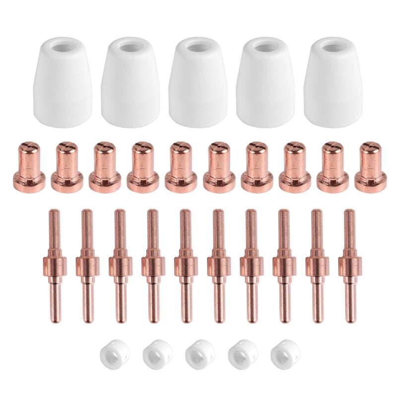 Image of Für PT-31 -40 Plasma Cutter Schneiden Taschenlampe Verbrauchs kit Erweiterte 30Pcs