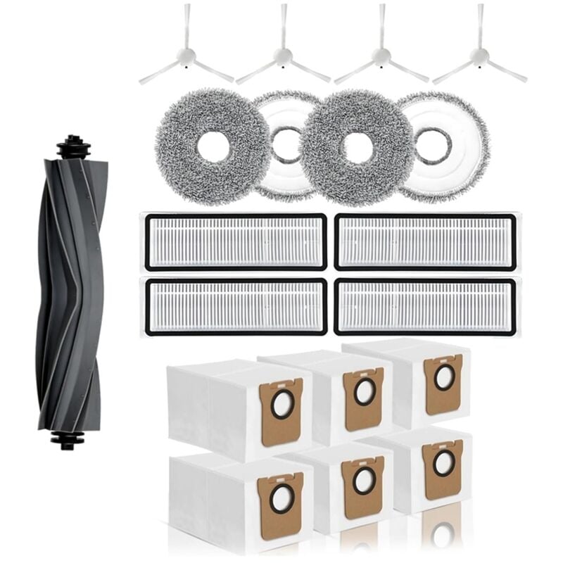 Image of Für Roboterstaubsauger Hauptseitenbürste Filter Mopptuch Staubbeutel