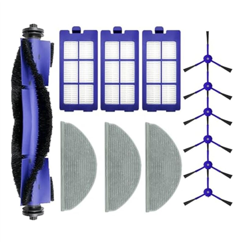 Image of Für RoboVac X8 / Hybrid Pro Hauptseitenbürste Filter Mopp