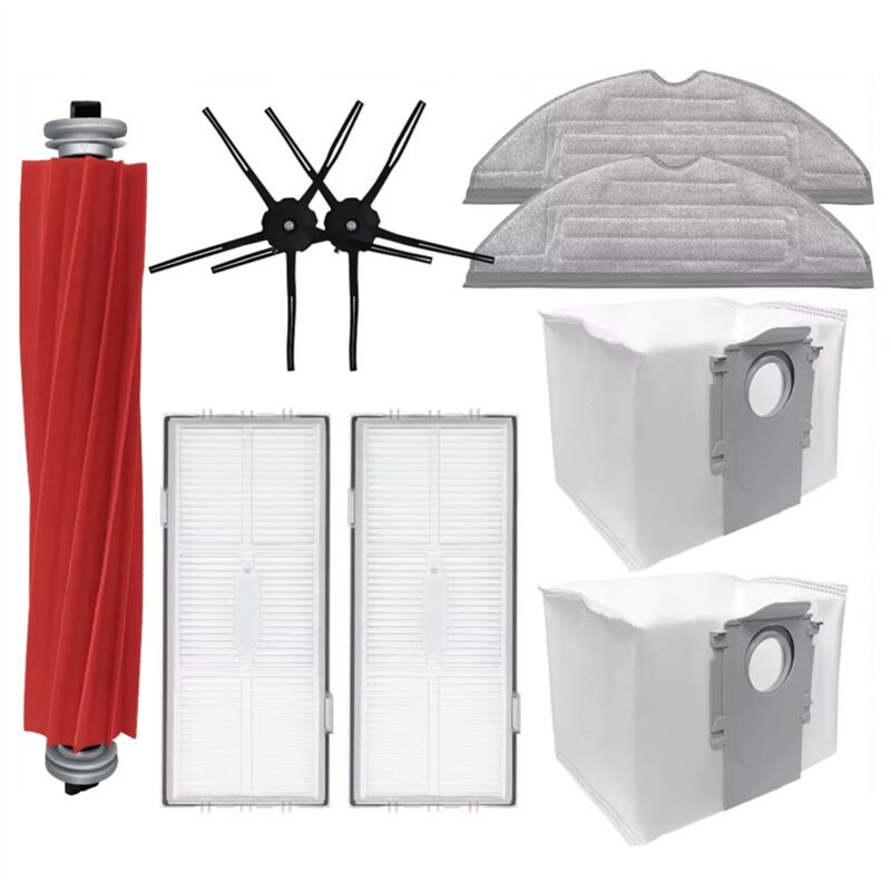 Image of Für Roller Seitenbürste Staubbeutel Box Mopp Halter Filter