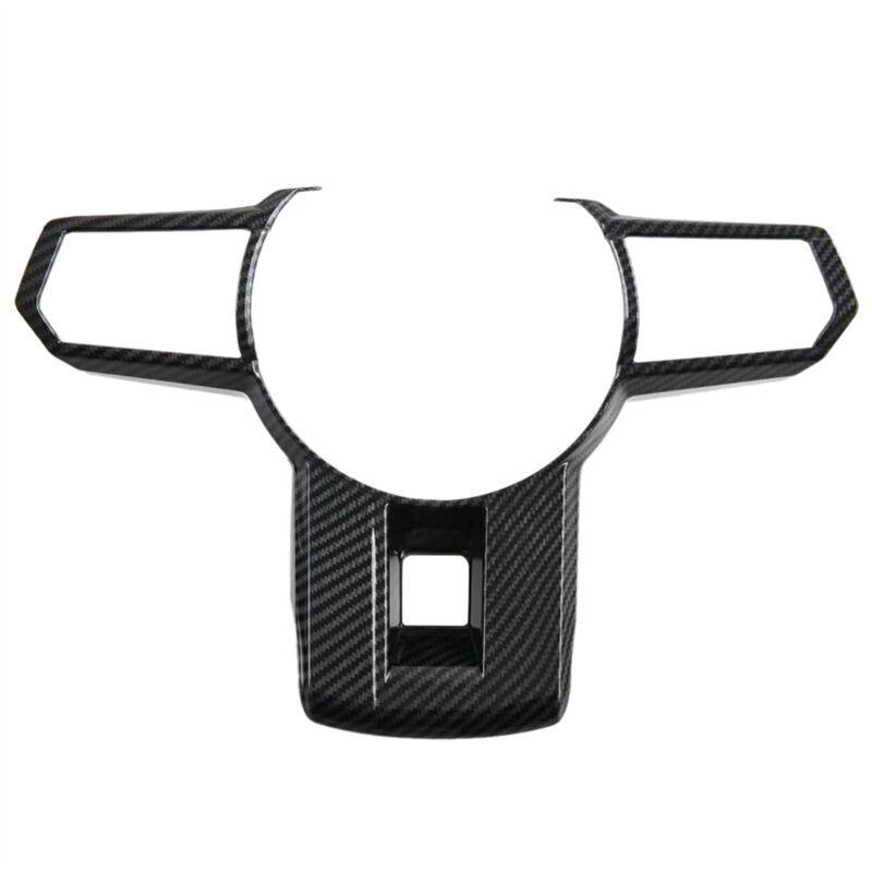 Image of Für Triton / L200 2024 Auto Lenkrad Dekorative Abdeckung Trim Innen Zubehör Carbon Faser