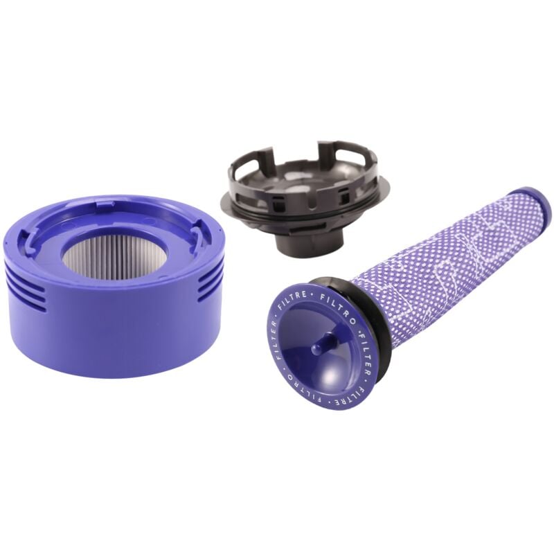 Image of Für V7 V8 Vakuum Staubsauger Einbau Motor Hintere Abdeckung Vordere und Filter Kit Teile
