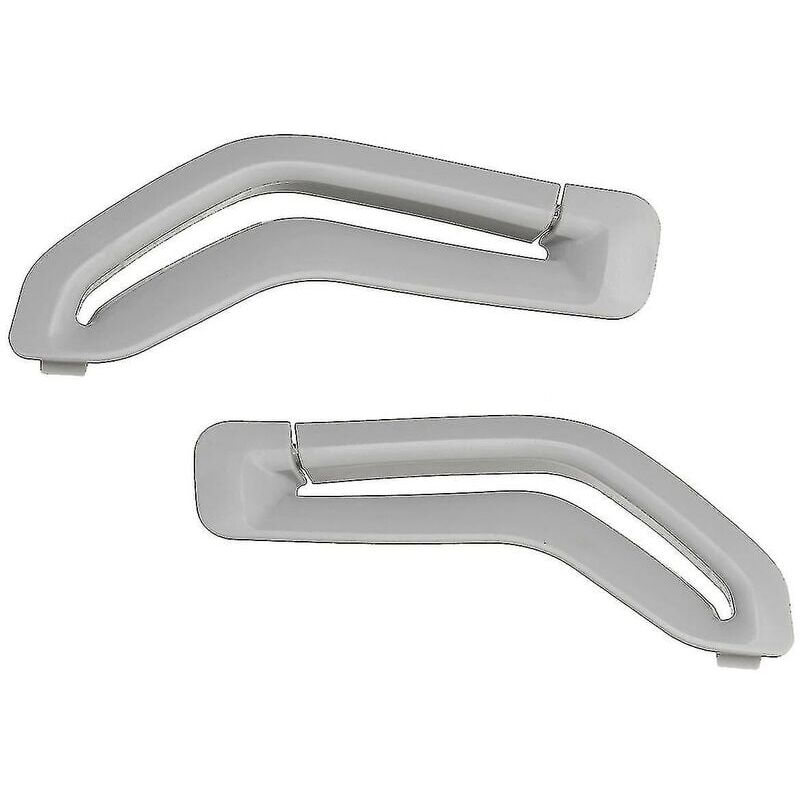 Image of Für Volvo S60 S80 V70 Xc90 Links Rechts Sicherheitsgurt Abdeckung Trim Grau