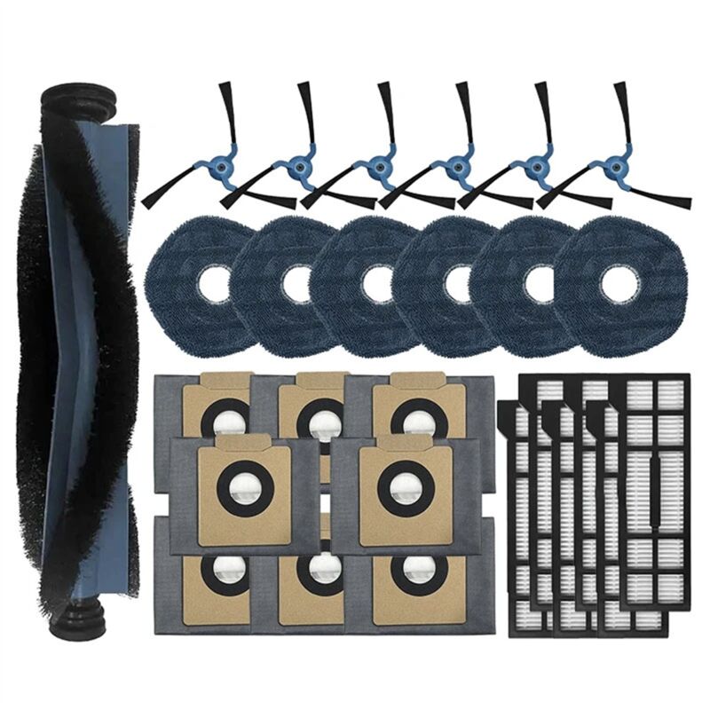Image of Für X10/X10 Pro Omni Wichtigsten Seite Pinsel Mopp Tuch Filter Staub Tasche
