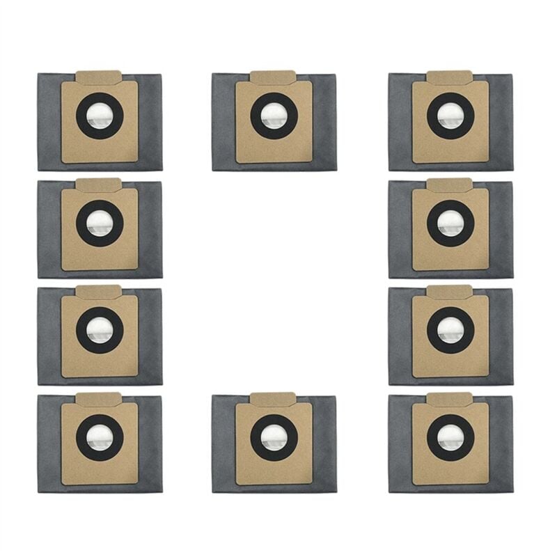 Image of 10PCS für Eufy X8 Pro, X10 Pro Omni Staub Taschen Ersatz Tasche Ersatzteile Zubehör
