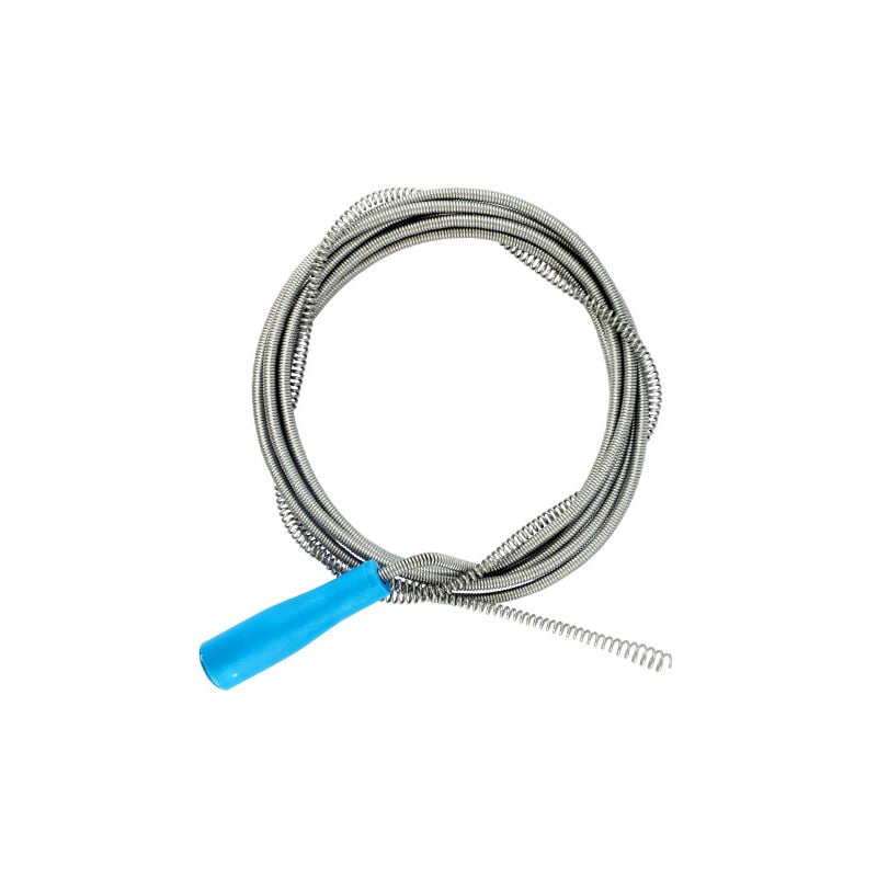 Dolaso - Furet déboucheur avec manivelle Débouchage canalisation,Sonde de debouchage, furet canalisation pour les travaux manuels (3 Metre x 5mm)