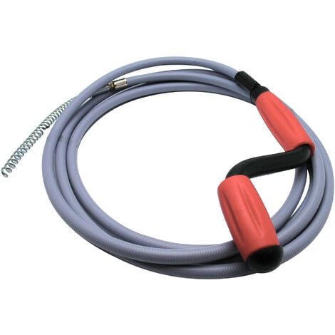 Furet Deboucheur Canalisation Professionnel, 5m x 9mm Spirale Déboucheur wc avec  Manivelle, Sonde de Debouchage pour WC Evier Canalisation en destockage et  reconditionné chez DealBurn