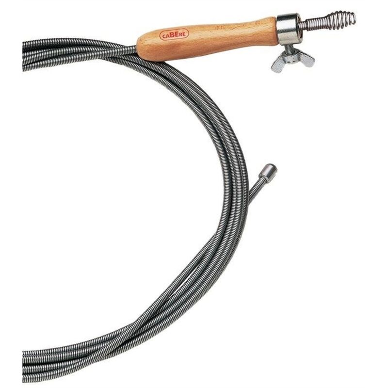 Cabere - Arbre de nettoyage de tuyaux longueur 10 m arbre-Ø 9 mm - 93605