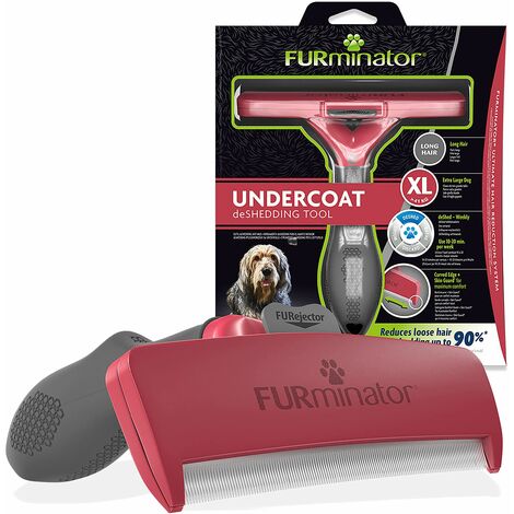 FURminator Undercoat deShedding Tool for Extra Large Long Hair Dog - 261454
