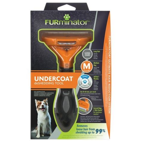 FURminator Undercoat deShedding Tool for Medium Long Hair Dog - 261451