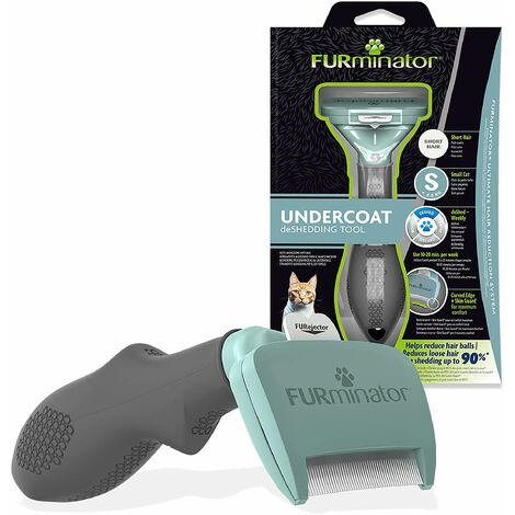FURminator Undercoat deShedding Tool for Small Short Hair Cat - 261455