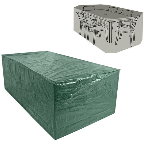 Furniture Cover Rectangle Water Resistant for Outdoor Garden Patio Table Chair