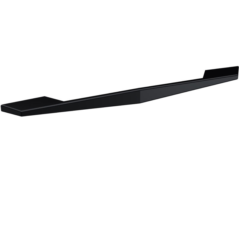 Balterley - Furniture Handle Angular d Shape Handle, 256mm (224mm Centres) - Matt Black