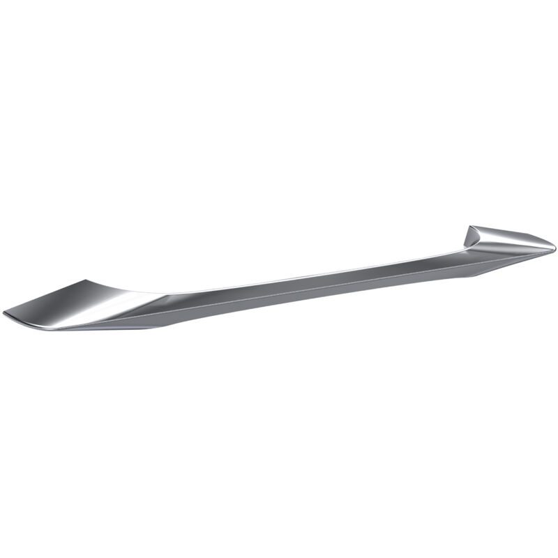 Balterley Soft Square D Shape Furniture Handle 253 x 224 mm - Chrome in Silver