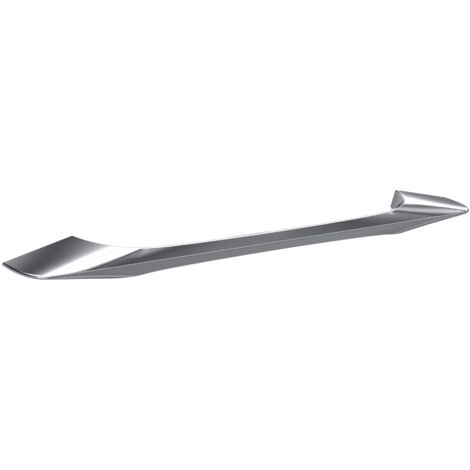 Furniture Handle D Shape Handle, 253mm (224mm Centres) - Chrome