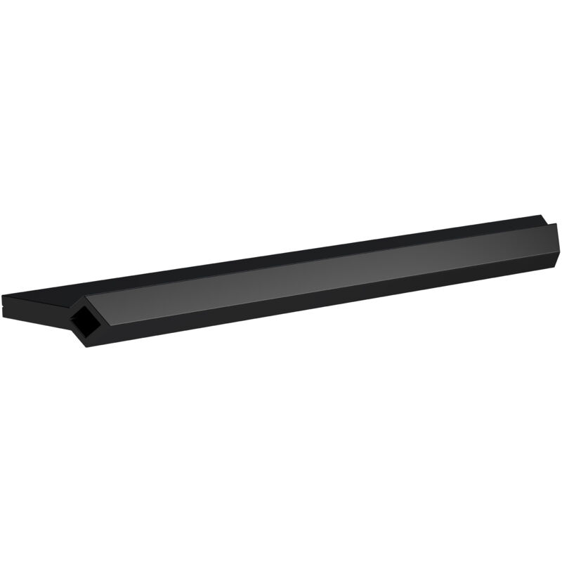 Balterley Bathroom Furniture Cabinet Profile Handle Drawer Handle Bathroom Accessories Black Matt Black 1