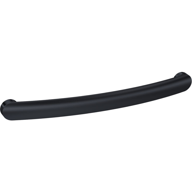 Balterley Bathroom Furniture Handle Cabinet Handle Drawer Handle Round D Shape Handle Black Black 1