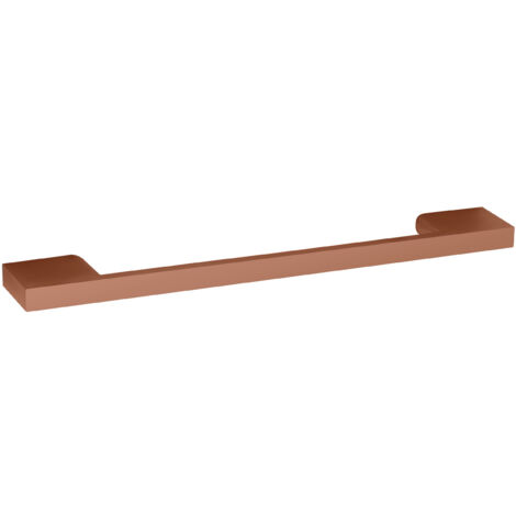 Furniture Handle Square D Shape Handle, 191mm (160mm Centres) - Copper