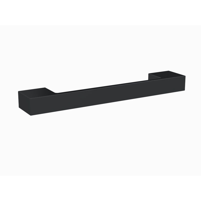 Balterley - Furniture Handle Square d Shape Handle, 152mm (128mm Centres) - Matt Black