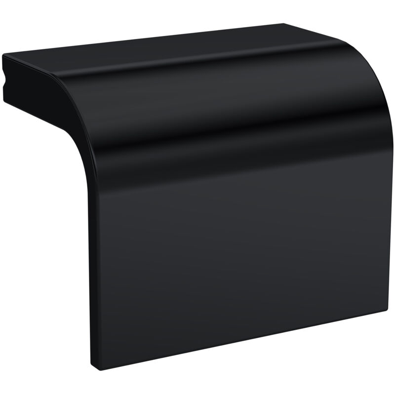 Balterley Modern Bathroom Drawer Handle Furniture Cabinet Square Drop Handle Black Matt Black 1