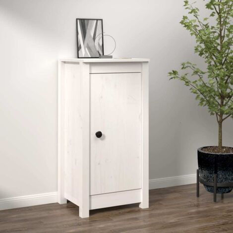Furniture Limited - Aparador de madera maciza de pino blanco