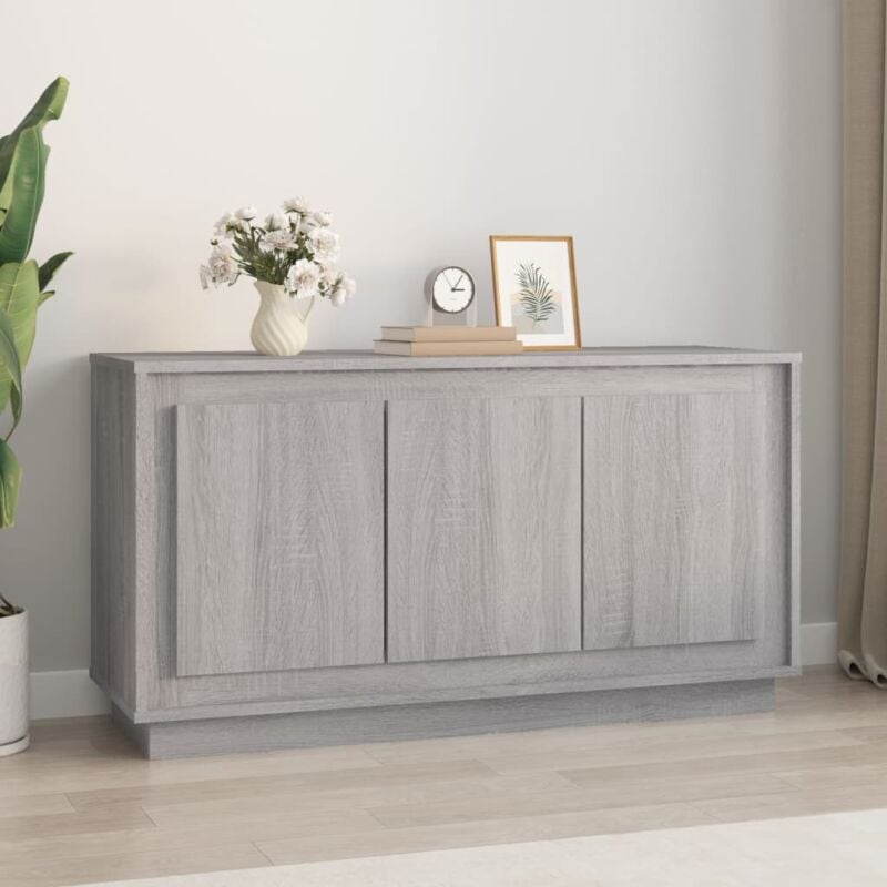 Maison Exclusive - Furniture Limited - Buffet sonoma gris 102x35x55 cm bois