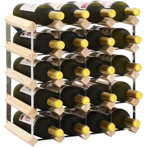 Furniture Limited - Casier à bouteilles pour 20 bouteilles Pinède