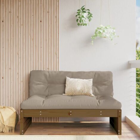 Furniture Limited - Divano Centrale Giardino Ambra 120x80 cm