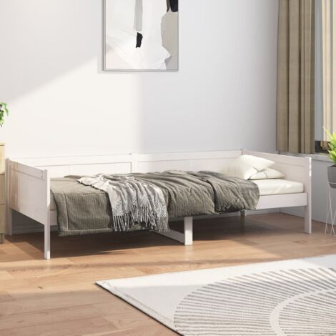 Furniture Limited - Dormeuse Bianca in Legno Massello di Pino