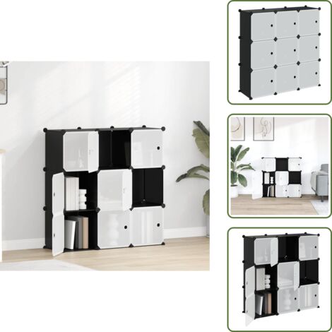 Furniture Limited - Estantería de cubos con 9 compartimentos y