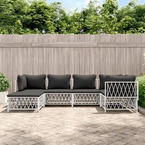 Furniture Limited - Juego de muebles de jardín 6 piezas con