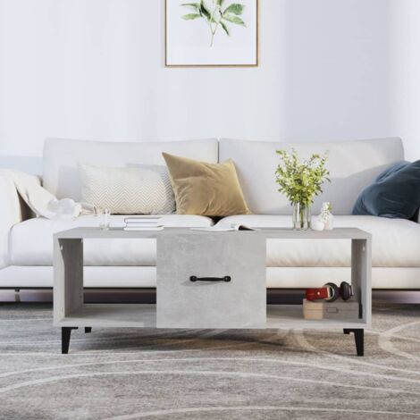 Furniture Limited - Mesa de centro madera contrachapada gris