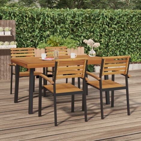 Furniture Limited - Mesa de jardín madera maciza de acacia