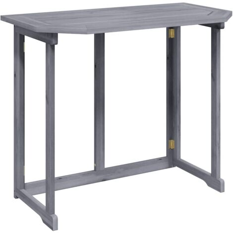 Furniture Limited - Mesa plegable de balcón madera de acacia