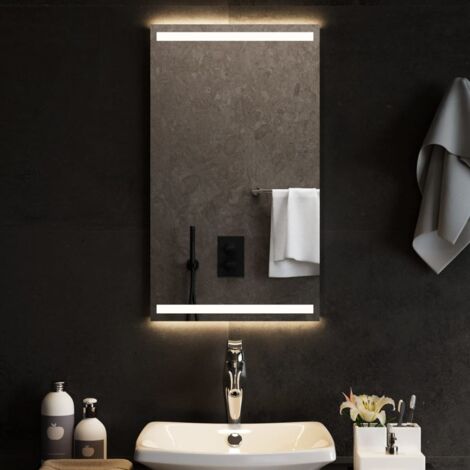 Furniture Limited - Miroir de salle de bain à LED 40x70 cm