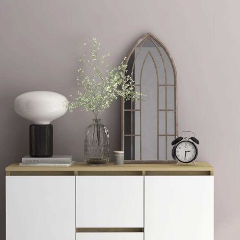 Furniture Limited - Miroir Sable 70x30 cm Fer pour utilisation à