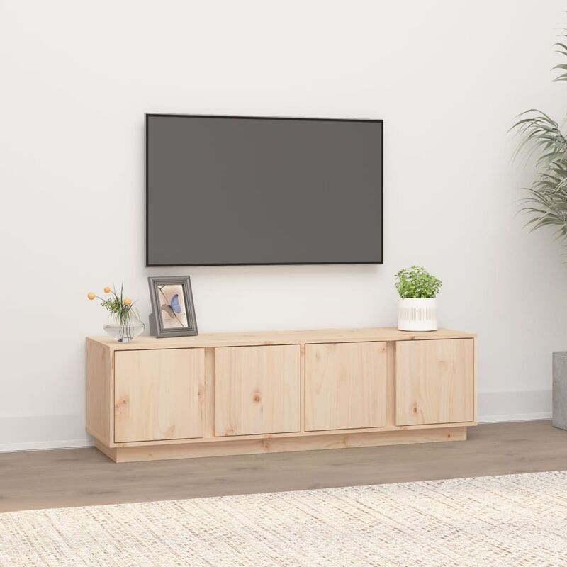 Furniture Limited - Mobile Porta TV 140x40x40 cm in Legno