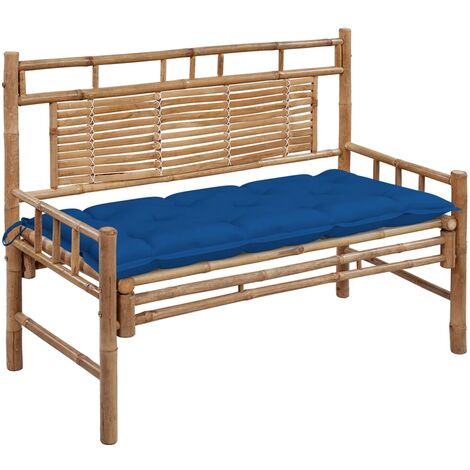 Furniture Limited - Panchina da Giardino con Cuscino 120 cm in