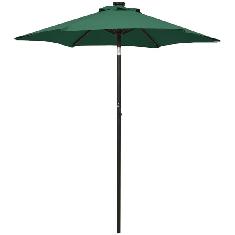 Prolenta Premium - Furniture Limited - Parasol de jardin avec lumières led vert